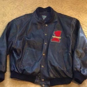 1993 Victory Kawasaki leather jacket